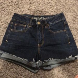 American Eagle Denim High Waist Shorts